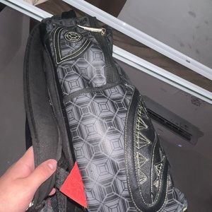 Used have scuff and rips.    Still have a good lifetime use